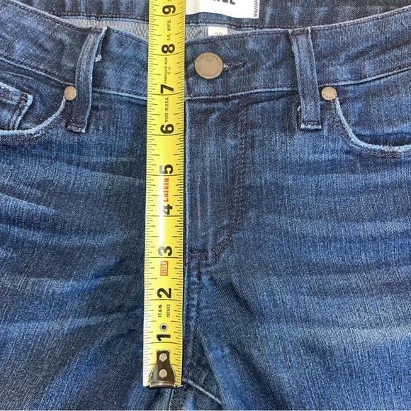Paige Mid-Rise Kylie Crop With Rolled Up Hem Jeans - Picture 12 of 16